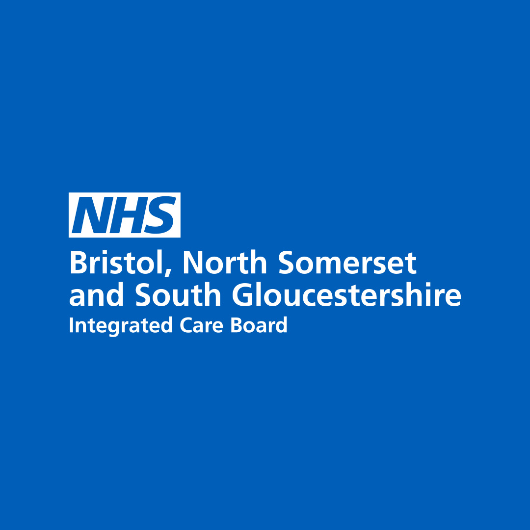 An image of the NHS badge for Bristol, North Somerset and South Gloucestershire Integrated Care Board